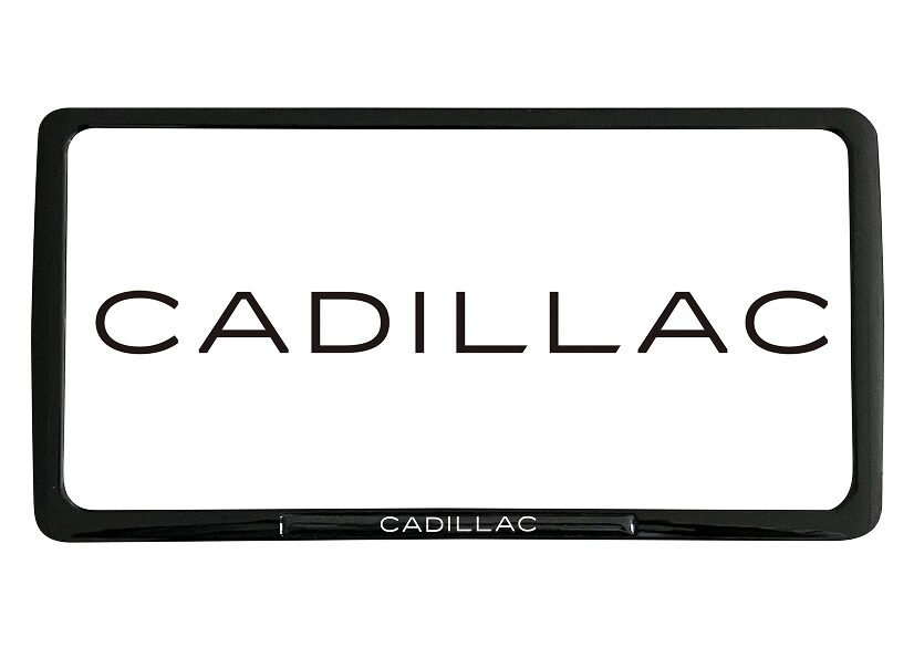 ブラックナンバープレートフレーム