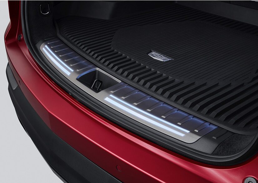 イルミネーション付リフトゲート用シルプレート