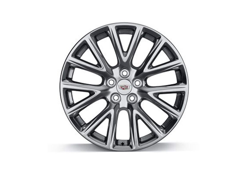 20インチ アルミホイール　ポリッシュフィニッシュ 7スプリットスポーク