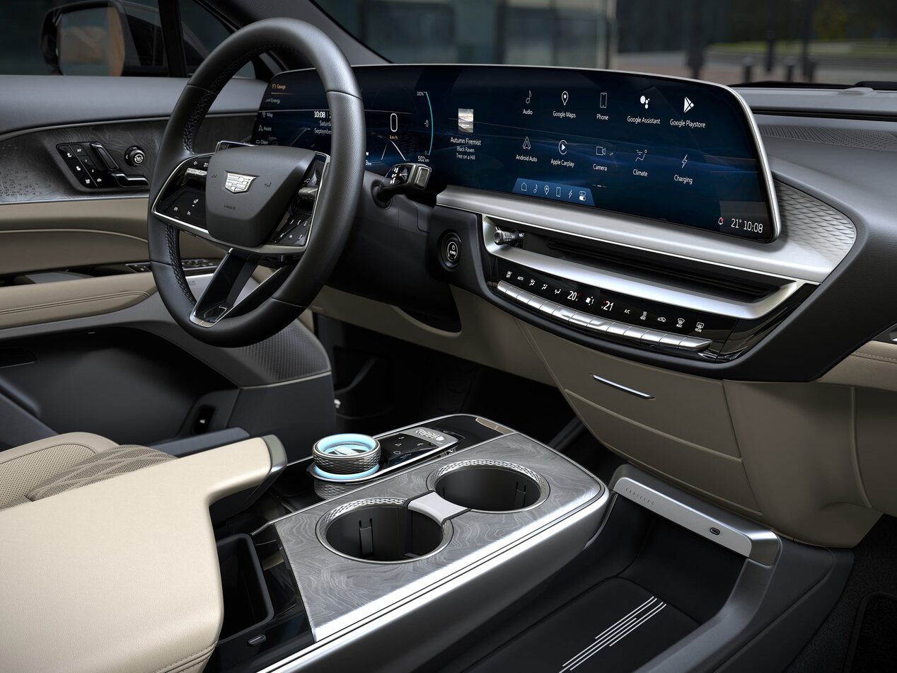 LYRIQ's design combines form and function.