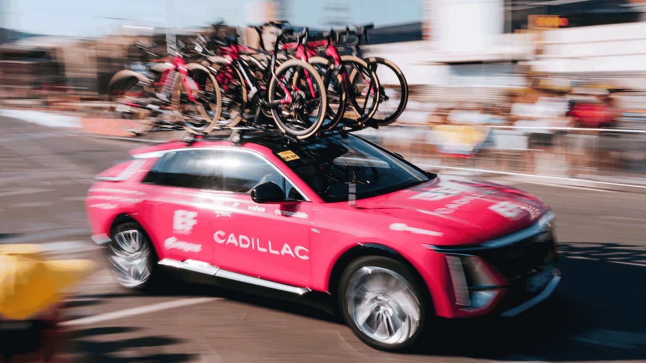 CADILLAC × EF PRO CYCLING PARTNERSHIP