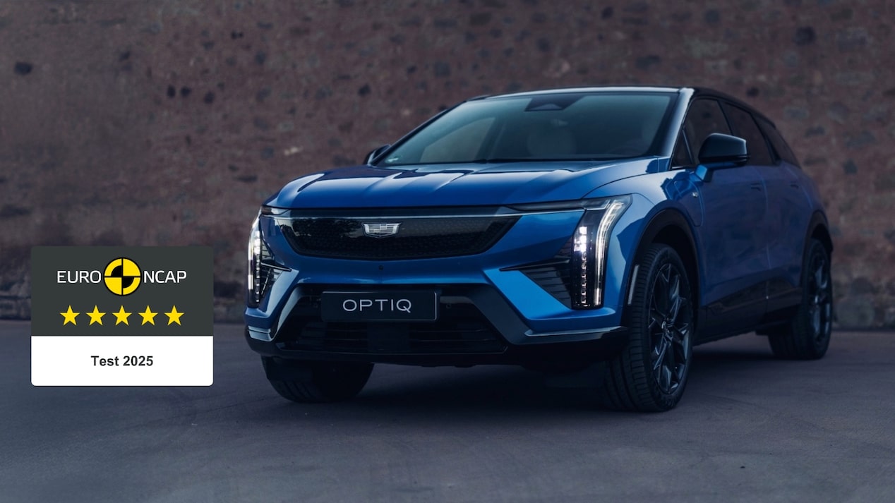 CADILLAC OPTIQ ACHIEVES PRESTIGIOUS 5-STAR EURO NCAP SAFETY RATING