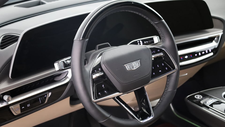 LYRIQ interior seats