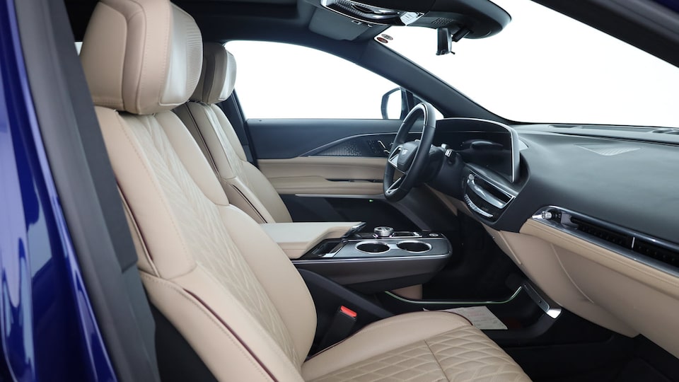 LYRIQ interior back seats