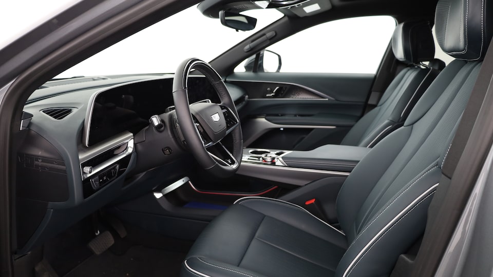 LYRIQ interior front seats