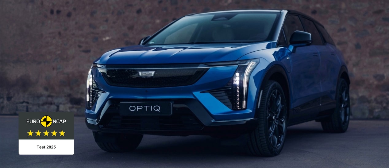 OPTIQ achived Euro NCAP 5 STARS