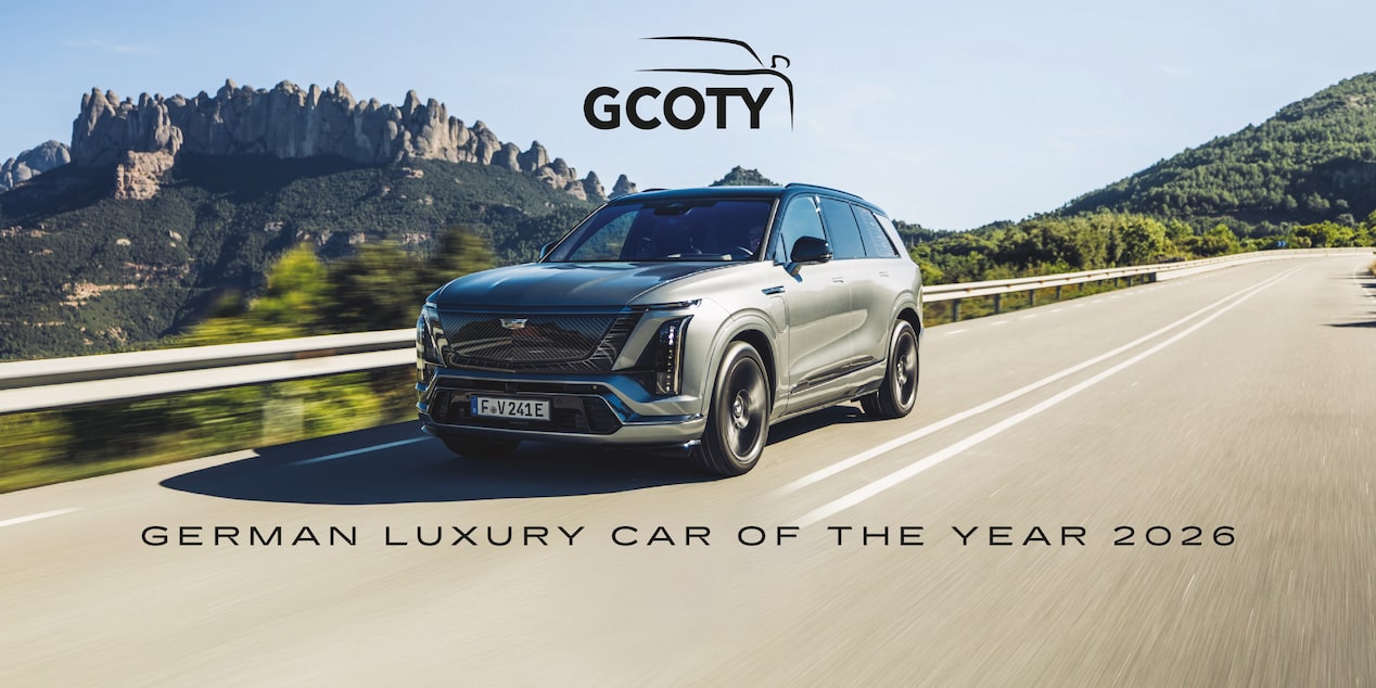 CADILLAC WINS AGAIN THE GERMAN CAR OF THE YEAR AWARD 