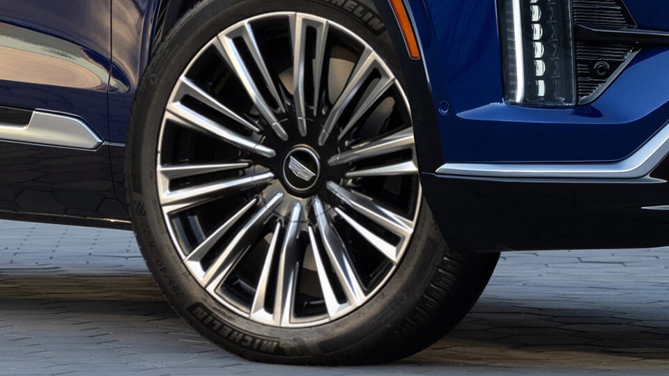 Cadillac Vistiq SUV Stopping power