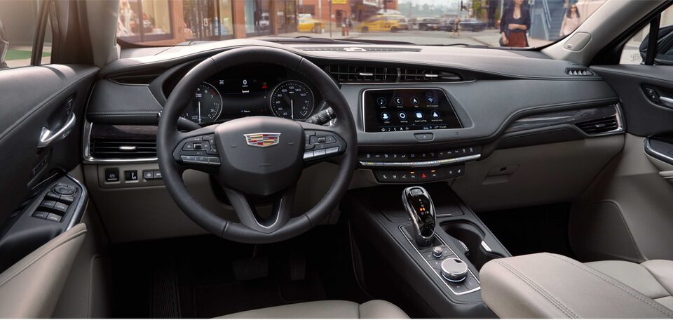 2020 Cadillac XT4 Compact SUV Interior Front Seat