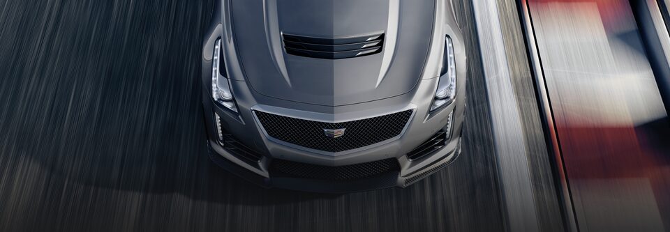 Aerial View of CTS-V Sedan